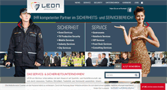 Desktop Screenshot of leon-group.at